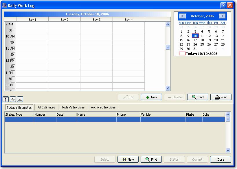 Preparing an Estimate Let s start an estimate by collecting customer data. We must remember that all of the customer information is very important to have inputted correctly.