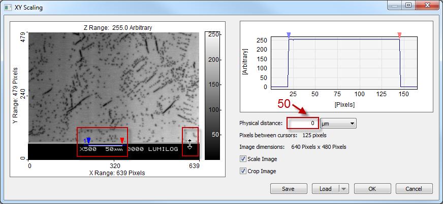 Easy scaling of SEM and TEM images Besides reading the XY scaling information when available in EM images, including the.