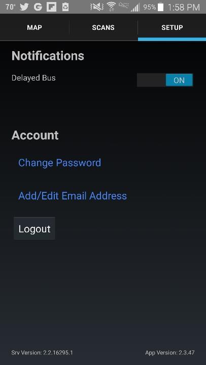 Account Maintenance To change your password, navigate to the SETUP tab and Select Change Password (Figure 7) enter Current Password, New Password Then Click Submit (Figure 8).