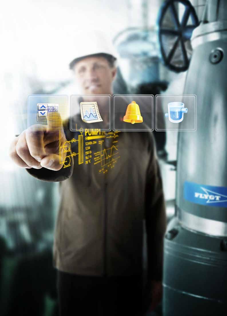 Introduction Powerful, flexible control of water and wastewater systems The Flygt APP 800 controller puts complete control at your fingertips, thanks to an intuitive graphical user interface and
