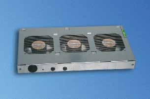 Knürr Fan Units Knürr CoolBlast Fan Unit for Cover Panel Installation Unregulated and thermostat-controlled LUF20203 Provides powerful rack cooling.