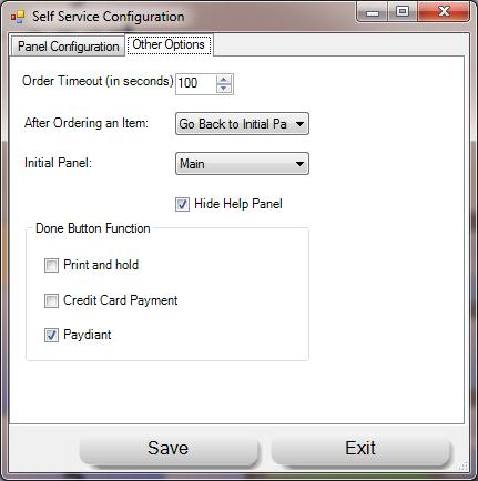 Processing Transactions with Paydiant - Transaction at Self Service Kiosk Before processing transactions at the self service kiosk some configuration is required. 1.
