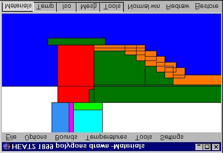 Figure 5.64: Colors indicate material names (top) and boxes (bottom). 5.18.4.2 Outlined materials Figure 5.