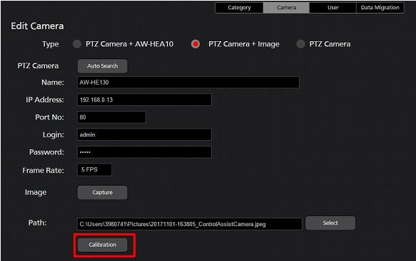 6. The Calibration screen will appear. Perform calibration as per the following steps.