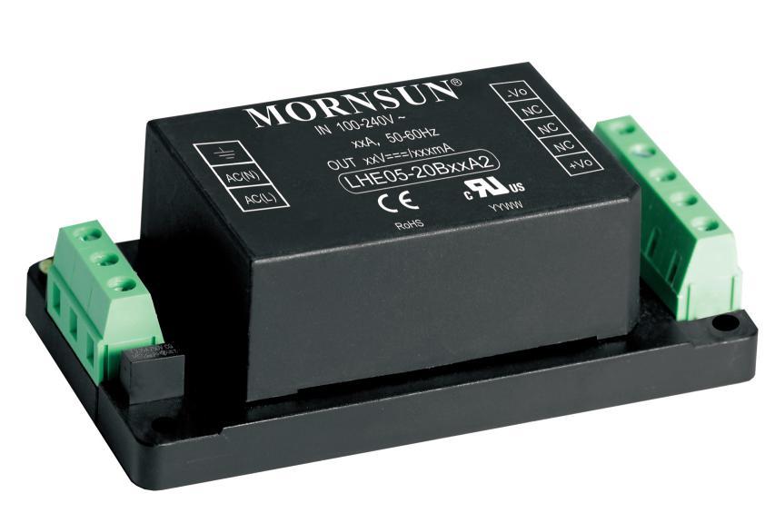 IEC/EN/UL62368 safety approval CB RoHS LHE05-20Bxx series is one of Mornsun s compact size power converter.