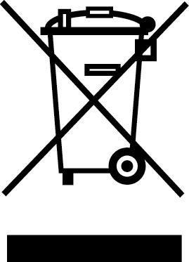 The crossed-out wheeled bin mark symbolizes that within the European Union the product must be collected separately at the product end-of-life.