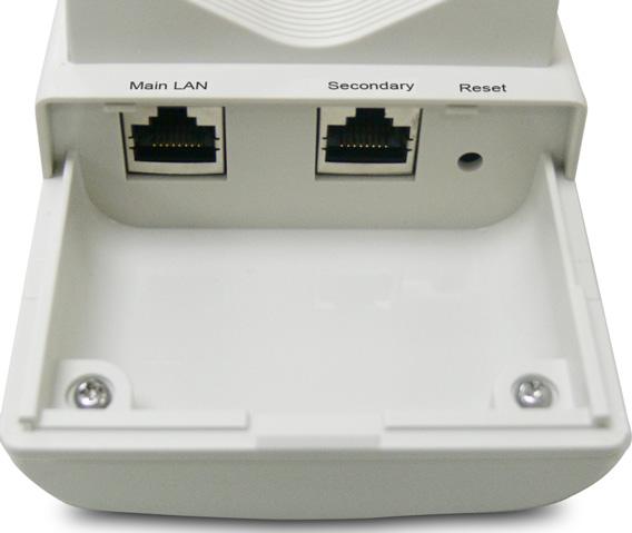 PRODUCT OVERVIEW PRODUCT LAYOUT A BOTTOM VIEW A LAN Connector B PoE LAN Connector C Reset Button B C DESCRIPTION To configure the ENH500, connect to an Ethernet adapter in a