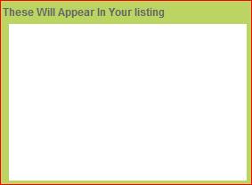 Result: Selected company (s) is displayed in the These Will Appear In Your listing column.