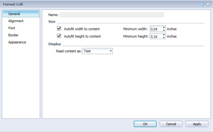 2. In the Format Cell box, check the Autofit