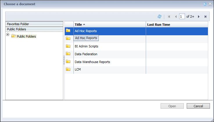 4. The report will open in Reading mode, change to Design mode and click the Edit Data Provider icon to modify the report.