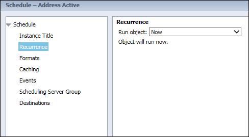 Large reports should be scheduled to run formatted as Excel.