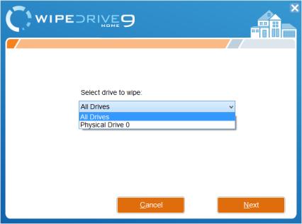 Wipe Process Via.EXE Step 1 Download WipeDrive to the desktop. Please double click and run WipeDrive.