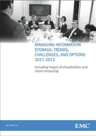 The Managing Information Storage paper contains the findings of a study based on input from over 1,000 storage professionals and IT managers worldwide.