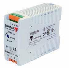 SPD DIN-Rail switching power supplies SPD 5/10/18W 1-Phase SPD 30/60W 1-Phase SPD 90/100W