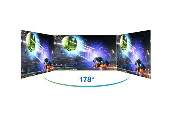 With SuperClear IPS panel technology, this monitor delivers the same image
