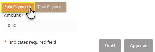 Tax Payments 3. Complete all required fields in the form (Designated with a red asterisk). NOTE: The Payment From will display in the dropdown any Subsidiaries you may have built. 4. Select Approve.