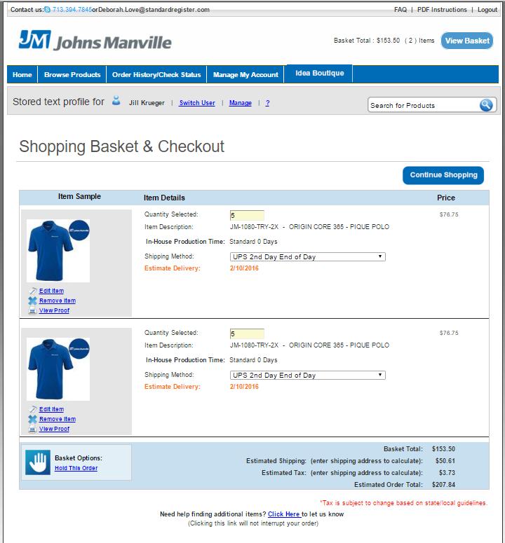 Streamlined Checkout Process Once page checkout! The checkout process has been enhanced to further reduce clicks.
