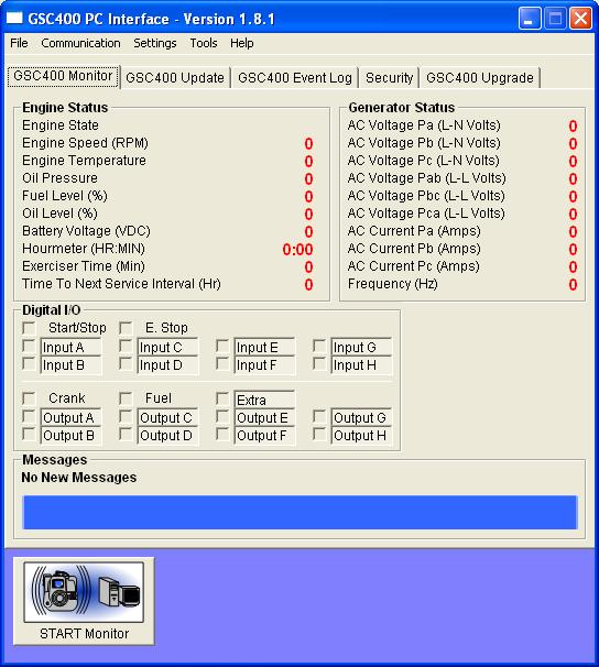 20 of 33 2 GSC400 PC Interface Operation 2.1 The Slider Control The GSC400 PC Interface has many types of controls that enable you to set parameters. One of these types is the slider.