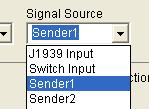 27 of 33 3.3.2 Storing Sender Tables 1. Open up the Utility and click on the sender type tab. In Figure 39 the High Engine Temp tab is selected. Figure 39 Analog Type Tab in Utility 2.