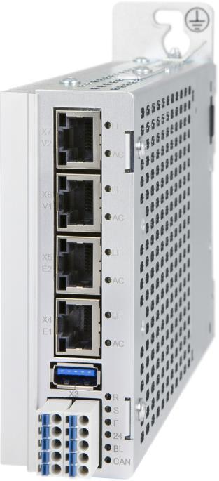 S-DIAS CPU UNIT CP 731 S-DIAS CPU Unit CP 731 with 2 Ethernet 2 VARAN Out (2 VARAN Managers) 1 CAN 1 USB 3.0 1 USB Device 2.