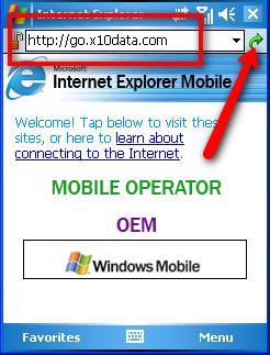 4. Open Internet Explorer and download the