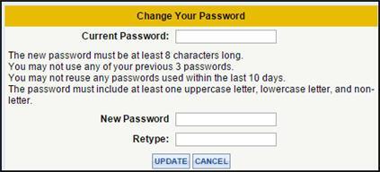 Edit Your Store s Settings Change Your Password 1.