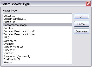 34 2. In the File Viewers dialog box, click the Add button. 3. In the Select Viewer Type dialog box, select the viewer you want from the Viewer Type list, then click OK.