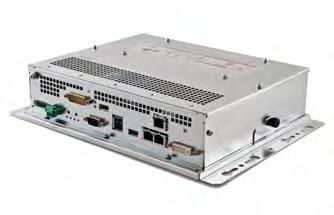 PB2200 systems have an isolated 24 VDC power supply input and optionally an integrated UPS with external battery pack.