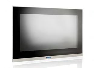 As an alternative, the systems with 12.1", 15", 17" and 19" LCD can have a Stainless Steel True Flat front panel.