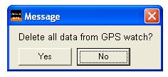 How to SET your GPS Watch: GPS mini 8) You click enter to view the downloaded data. 9) The HOME page of the PC software will open displaying various information, Data file, and settings.