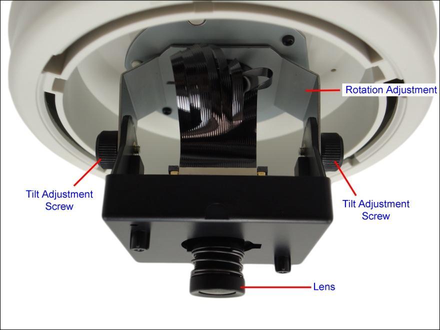 How to Adjust Focus and Viewing Angle This section describes the