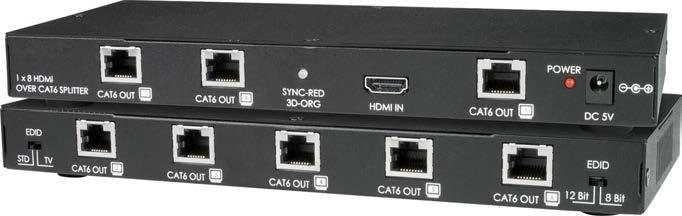 VOPEX-C6HD-8LC by 8 to single CAT6