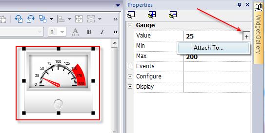 Figure 26 To attach the Tag to the needle, single click on the object to display its properties in the Property view.