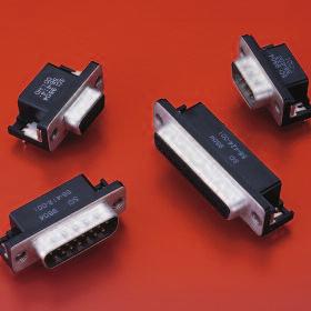 Connectors The Series F filtered D-subminiature connectors incorporate a solid slab of ferrite material as the filtering element, making it rugged and interchangeable with standard D-subminiature