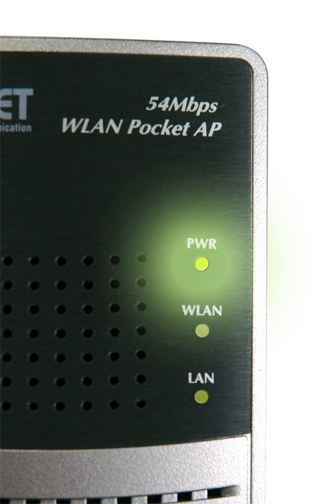 Power LED Wireless LED Ethernet LED LED Indication Ethernet LED On - Ethernet connection established. Off - No Ethernet connection. Flashing - Data being transferred.