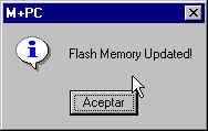 COMMUNICATIONS Finally, when the process has been completed, the following screen will appear: FIGURE 4-29. COMPLETE IMPORTANT NOTICE: The MODBUS memory map may change for different firmware versions.
