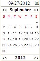 This example shows search by a date range. 5. Click on the calendar icons to select the dates. 6.