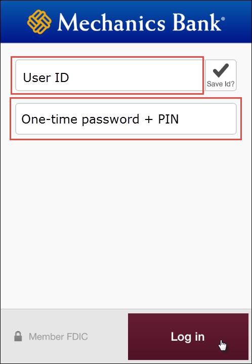 the security token, plus the four-digit PIN that you established during token enablement. You must enter token information during each log in because the password continually changes.