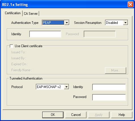 An example for MD5 Authentication IEEE 802.1x Access Client 1 RADIUS Client 3 RADIUS Server 2 Access Point 4 (1) Client requests to login the network. (2) Login with username, password.