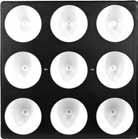 9X15W RGB/FC 60 IP33 PIXPAN9E PIXPAN9E is a LED matrix composed of 9x15W RGB/FC COB LED, designed to revolutionize the concept of pixel-control applied to lighting bodies with LED source.
