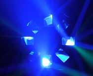 produce hundreds of points of light Controllable rotation clock wise and counterclockwise