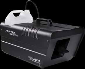 SNOW LIQUID SNOW FLUID tank 5 l 1000W PHYRO1200SNOW PHYRO1200SNOW is a snow machine made for events, with a massive output volume.