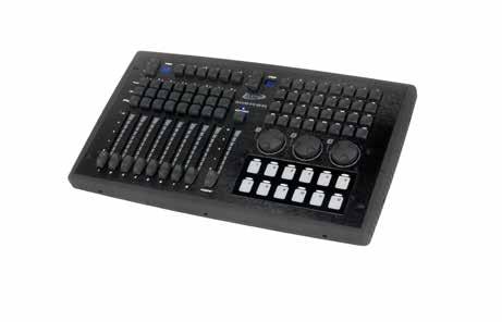 TURNS ANY LIGHTING SOFTWARE INTO A REAL LIGHTING DESK. MADE TO HARMONIZE ESPECIALLY WITH THE EMULATION SOFTWARE.