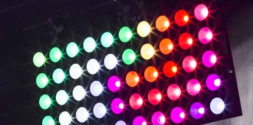 thepower to ACHIEVE your VISION COLOR LED CUEPIX PANEL CODE: 1236300059 25 X 30W 3-IN-1 RGB COB LEDS 60