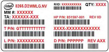 8265.D2WMLGH MBB Label (Before) 8265.