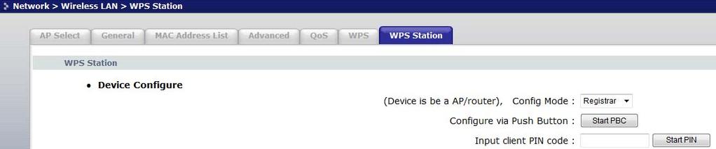 Chapter 6 Wireless LAN Note: WPS times out after two minutes of pressing a button.