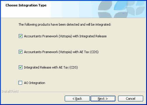 The Choose Integration Type window opens. 5. Click Next. The Deploy Folder Location window opens.