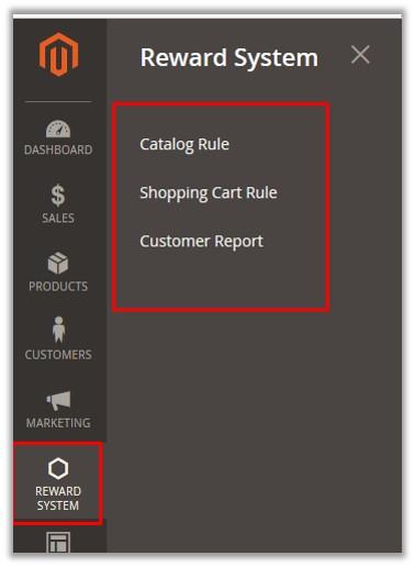 8. Click the Save button. The changes are saved and a success message appears. 5. Customer Report Admin can view the full report on the customer reward system.