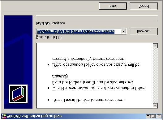 Installation ecuexplorer is distributed by means of a self-extracting installation application.