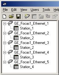 Our server refers to communications protocols like GE Focas Ethernet as a channel. Each channel defined in the application represents a separate path of execution in the server.